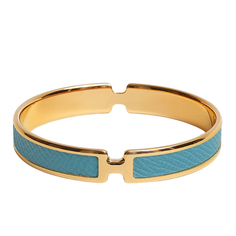 Bracelet in Gold-Tone Stainless Steel with Accent Detail