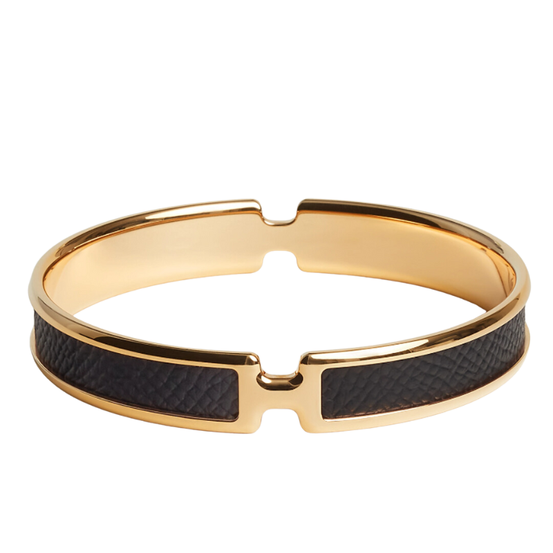 Bracelet in Gold-Tone Stainless Steel with Accent Detail