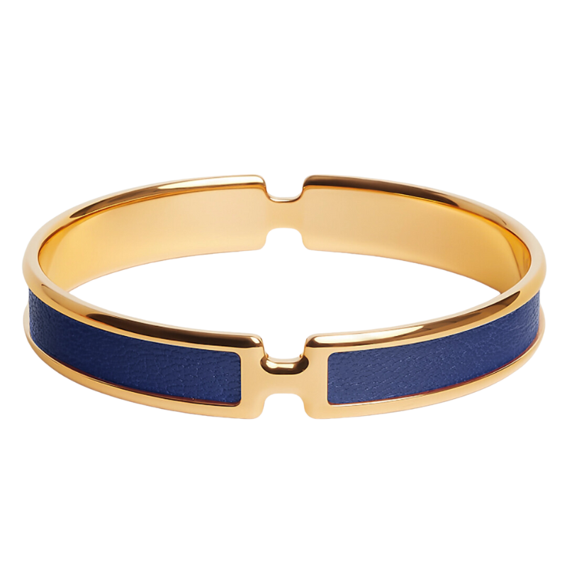 Bracelet in Gold-Tone Stainless Steel with Accent Detail