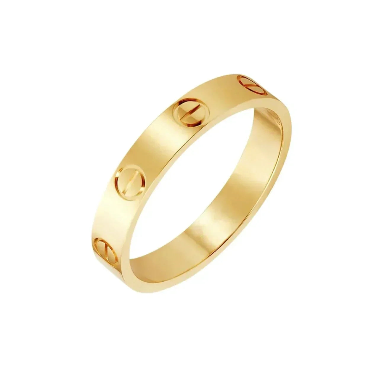 Slim Gold-Plated Sterling Silver Ring