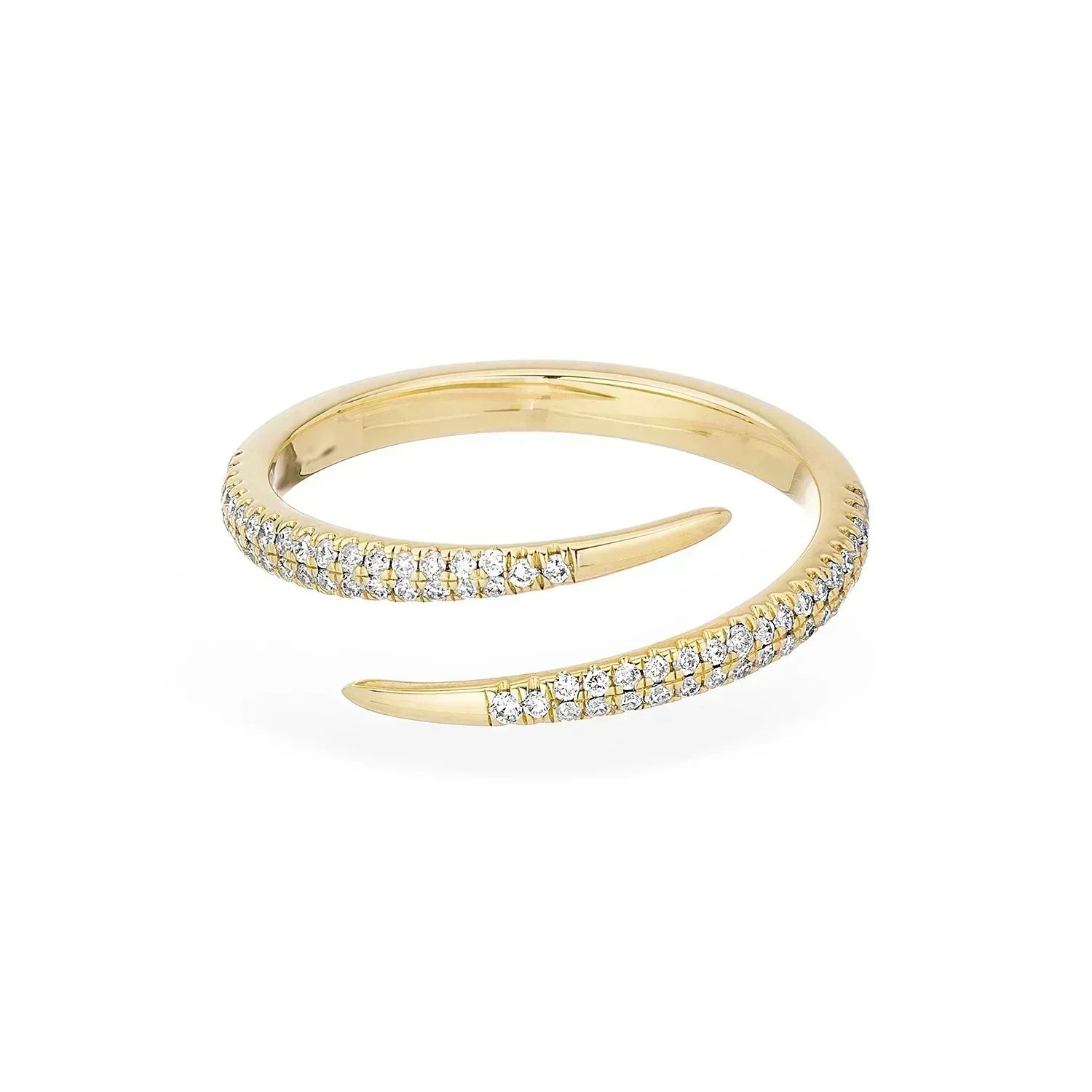 Gold-Plated Ring with Stone Accent